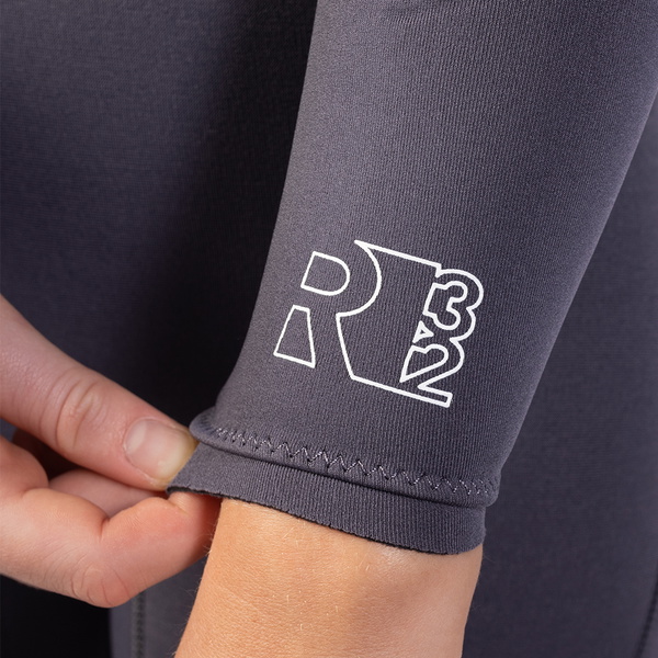 2025 Gul Kvinder Response 3/2mm Back Zip Våddragt Re1319-c1 - Grå / Coral